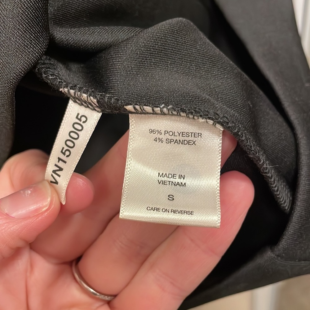 Black bell sleeve New York & Company dress - Picture 4 of 4